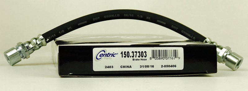 Centric Parts Centric Premium 150.37303 Automotive Replacement Front/Rear Brake Hydraulic Hose Fits Select Porshce 914, Volskwagen 411/412/Beetle/Fastback - Image 2